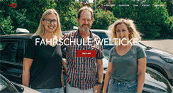 Desktop Screenshot of fahrschule-welticke.de